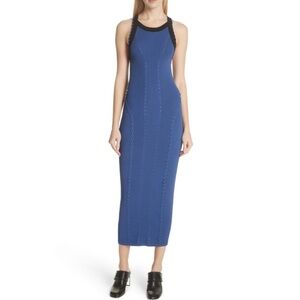 Rag & Bone Blue Brandy Maxi Dress